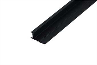 昌江航空纤维墙咔铝合金中条（哑黑氧化）