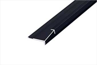 昌江航空纤维墙咔铝合金阳角线（哑黑氧化）