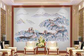 昌江森佰汇航空纤维墙咔（唯我中华）