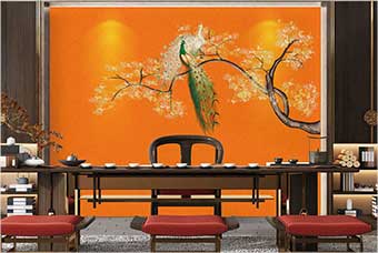 昌江森佰汇航空纤维墙咔（春花秋月）