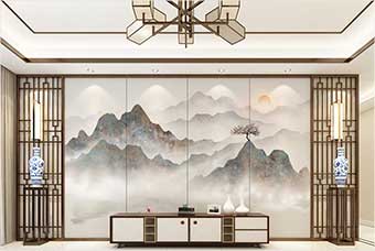 昌江森佰汇航空纤维（山水画系列）